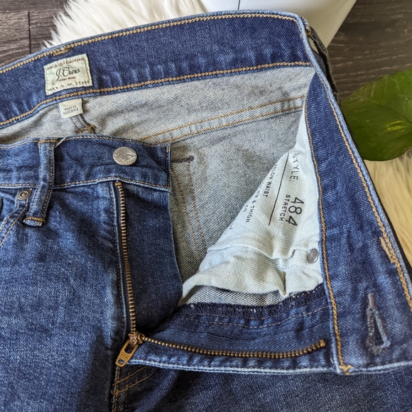 J.CREW - 28 x 32 484 Slim-fit stretch jean in one-year wash. - Picture 10 of 13